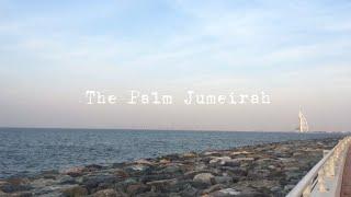 The Palm Jumeirah | By The Water | Dubai | Walking Tour Silent Vlog | iPhone VLOG |