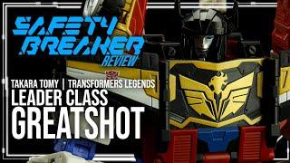 "Best Aim Robot?" Takara Tomy Transformers Legends : Greatshot | Safety Breaker's Review