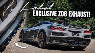 STRAIGHT PIPE C8 CORVETTE Z06/Z07!  LABEL EXCLUSIVE C8 Z06 TITANIUM EXHAUST!  REVS + SOUND CLIPS!