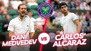 Alcaraz vs Medvedev Wimbledon 2023 Semis: Pre-Match Analysis