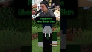 Papaplatte über basti skin #trending #minecraft #viralvideo #twitch #papaplatte #bastighg