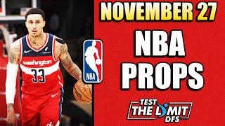 (10x!) TOP 4 BEST NBA Player Prop Picks For Prizepicks | Wednesday 11/27/2024