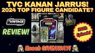 EPISODE 100! STAR WARS VINTAGE COLLECTION KANAN JARRUS FULL REVIEW! ENOCH FIGURE GIVEAWAY! (Ep. 100)