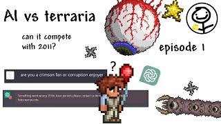 trying to use chatgpt to guide me through terraria