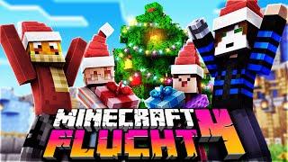 4 YouTuber bauen einen Minecraft Weihnachtsbaum!  Minecraft: Flucht 4 #35