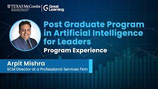 Great Learning Course Review of PGP in AI for Leaders by Arpit Mishra | UT Austin