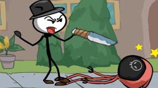 Stickman Escape: Choice Story - Funny Stickman Puzzle Games - Level 26-30 Gameplay Walkthrough