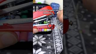 A handheld sewing machine #minisewer #fyp #sewing
