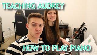 I Teach Audrey How To Play Piano! | A Better State Music