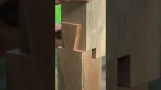 Awesome Hand Catting Wood joint #woodworking#