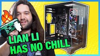 Lian Li's Crazy O11D EVO XL Case, Fire-Detecting 12VHPWR Adapter, & Galahad 2 AIO (ft. CEO)