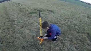 First Estes Rocket Launch