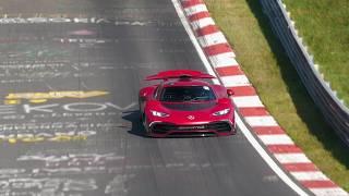 Mercedes-AMG One Hypercar breaks its own record at the Nürburgring | Behind the scenes footages