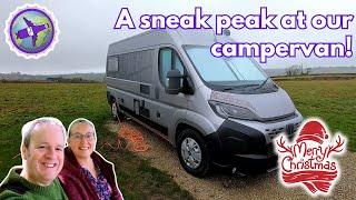 A sneak peak at our new CAMPERVAN! Vanlife UK