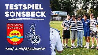 7:1 beim SV Sonsbeck | Testspiel Highlights | #SVSMSV | ZebraTV | 27.06.2024