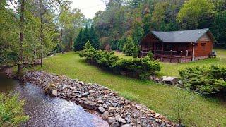 SOLD! - Log Home on BOLD Creek Franklin, NC $279,900