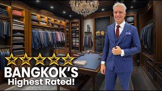 I got a Custom Tailored Suit at Bangkok's HIGHEST RATED Tailor