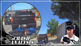 This will happen if you don't pay attention | Motorcycle Crash Analysis