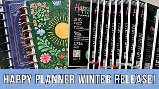 Happy Planner 2024 Winter Release Unboxing & Flip Throughs of New 2025 Planners & Sticker Books!