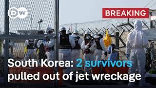 Jeju Air jet crash: Death toll rises to at least 151 people in South Korea | DW News