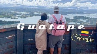 Climbing the Biggest Rock in Guatape Colombia | Medellin