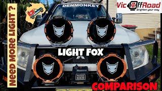 LightFox 9" Laser vs 9" driving lights - Vic off road