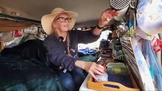 Living SUPER Cheap: Solo Woman’s Super THRIFTY Minivan Lifestyle!