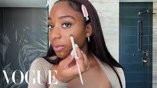 Normani's ’90s-Inspired, Glowy Makeup Routine | Beauty Secrets | Vogue