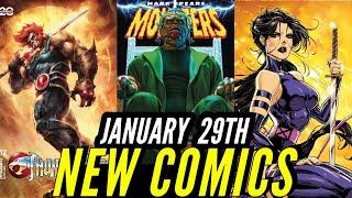 NEW COMIC BOOKS RELEASING JANUARY 29TH 2025 DC  MARVEL COMICS PREVIEWS COMING OUT THIS WEEK #comic