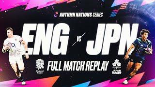 FULL MATCH REPLAY  | 2022 |  ENGLAND V JAPAN | AUTUMN NATIONS SERIES