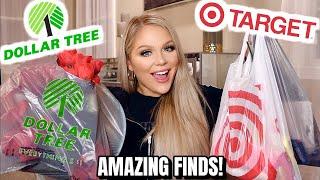 HUGE TARGET & DOLLAR TREE HAUL 2020 | SHOP WITH ME AT DOLLAR TREE & TARGET *INCREDIBLE DEALS*