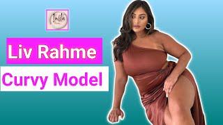 Liv Rahme ..| Australian Plus Size Model | Glamorous Curvy Fashion Model | Influencer | Biography