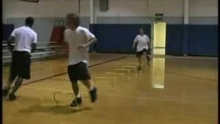 Basketball Drills - Hurdle Drills (basic examples)