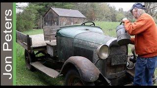 This old 1928 Ford Model A Doodlebug