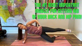 Get rid of your back, hip, and knee pain by strengthening this one muscle!