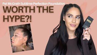 Pat McGrath Foundation....WORTH THE HYPE?!  | Yasmine Hahn