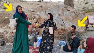 Farida's efforts to earn money with mountain plants and the help of Mohammad Reza's family to Farida