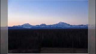 Alaska Range Sunset