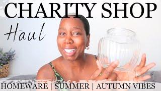 AMAZING FINDS| CHARITY SHOP| HOMEWARE HAUL