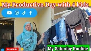 Saturday morning to night routine2022|My Productive day in my life|busy mother with 4 kids