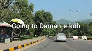 Exploring Daman-e-Koh! Islamabad's Most Beautiful Spot! Walking Tour in Daman e Koh!