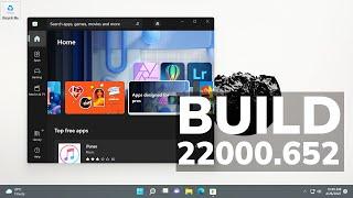 New Windows 11 Update 22000.652 - Performance Improvements, Taskbar Changes and File Explorer Fixes