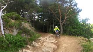 Raid VTT Volcans d'Auvergne - 4ème étape - descente Champeix - 18 juin 2015