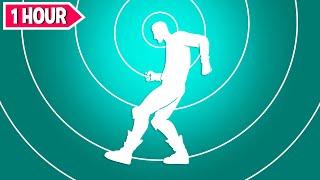 Fortnite JUBI SLIDE Emote 1 Hour Version! (SLICK BACK SLIDE DANCE)