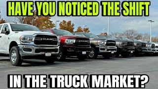 Have You Noticed The Shift In The Truck Market???