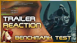 Monster Hunter Wilds Trailer Reaction and Benchmark Test | NEW BETA CONTENT! 4070 Ti/Ryzen 9 7800x3D