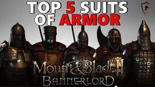 5 ABSOLUTE Best Suits of Armor in Mount & Blade Bannerlord Ranked by Defensive Stats