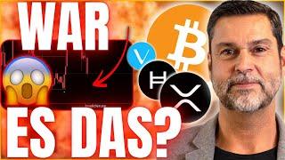 ️MEGA EINBRUCH SETZT SICH FORT! DAS MACHE ICH JETZT! XRP, HBAR, VET, BTC!