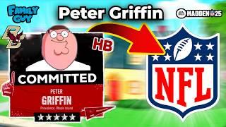 I Imported PETER GRIFFIN into Madden 25! (Family Guy)