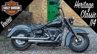 Harley-Davidson Heritage Classic 114 2021 Review. How good is this cruiser/tourer V-Twin motorcycle